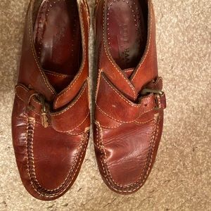 Cole Haan brown buckle loafers 8.5